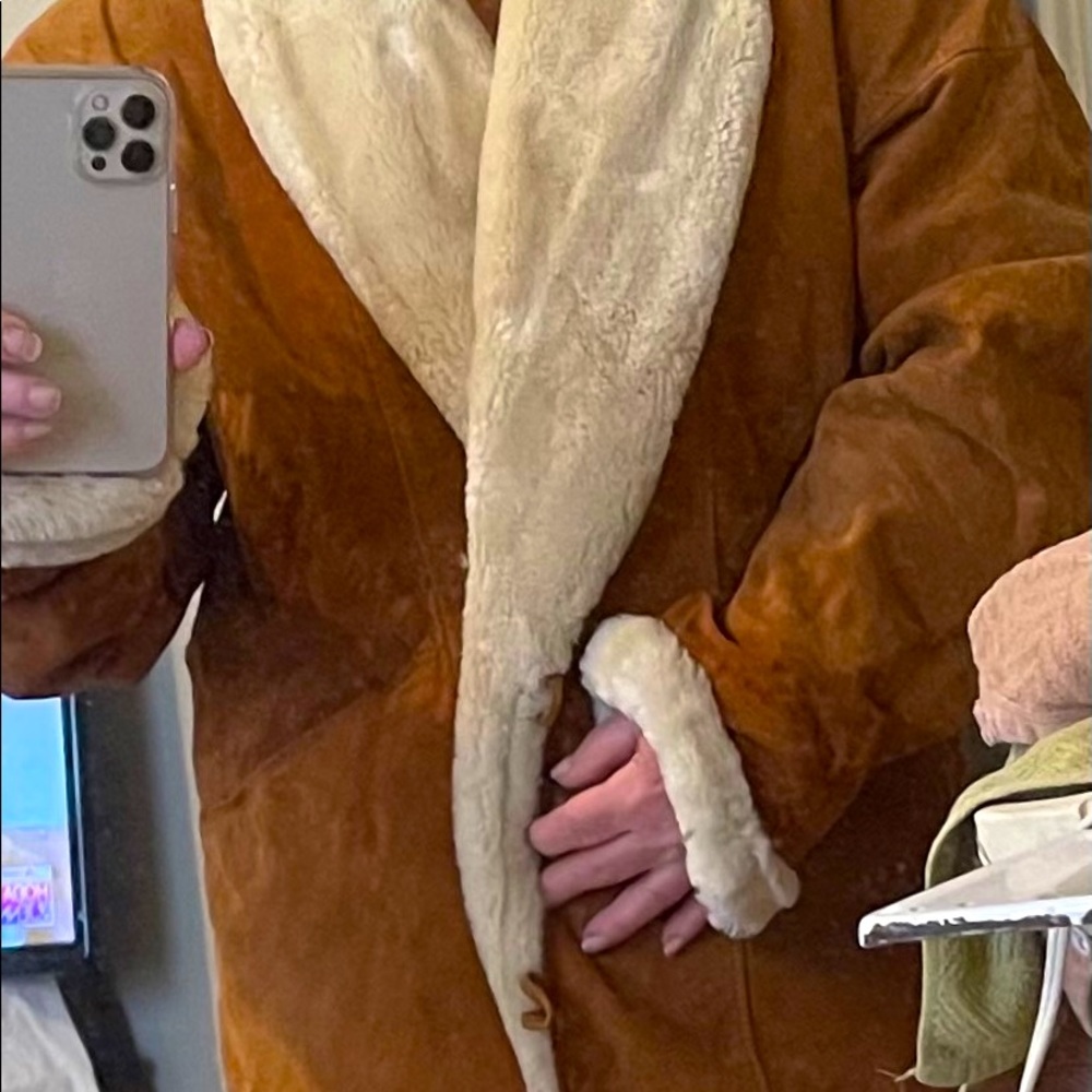 Shearling Coat S-M